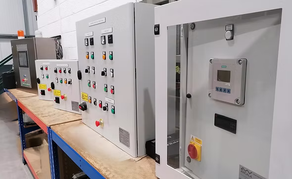Photo of panels installed